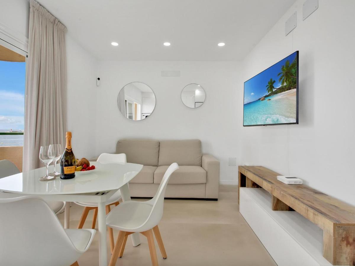 Casa Marinita, Top Floor, Direct Access To The Seafront Apartment ลอส กริสเตียนอส ภายนอก รูปภาพ